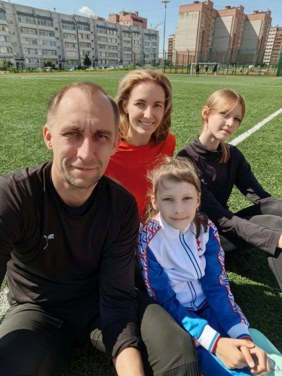 Фото: Череповецкая семья признана лучшей спортивной семьёй России