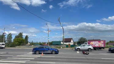 Фото: В Череповце женщина-водитель сбила мужчину на электровелосипеде