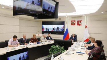 Фото: Георгий Филимонов провел рабочее совещание по благоустройству Череповца