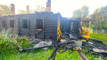 Фото: Мужчина погиб на пожаре в Череповецком округе