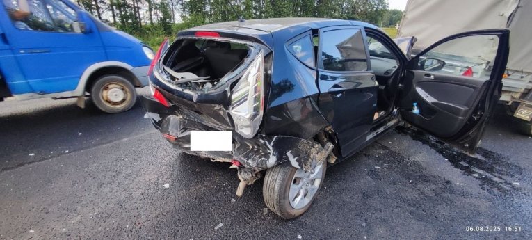Фото: Три пострадавших в ДТП в Череповецком округе