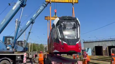 Фото: Череповец продолжает обновление трамвайного парка