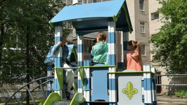 Фото: На Вологодчине реализуется масштабная программа по созданию современных детских и спортивных площадок