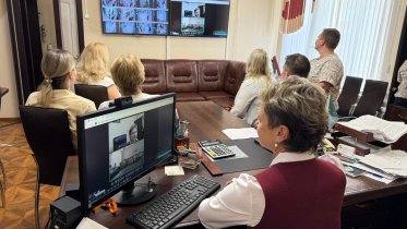 Фото: Череповецкие врачи провели телемост с коллегами из Алчевска