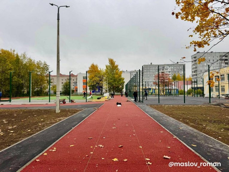 Фото: В Череповце до конца октября откроются четыре новых стадиона