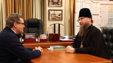 Фото: Георгий Филимонов обсудил с епископом Череповецким реставрацию храмов