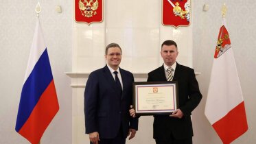Фото: Георгий Филимонов вручил работникам «Северстали» госнаграды и анонсировал строительство общежития для металлургов