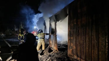 Фото: В Шекснинском округе при пожаре погиб мужчина