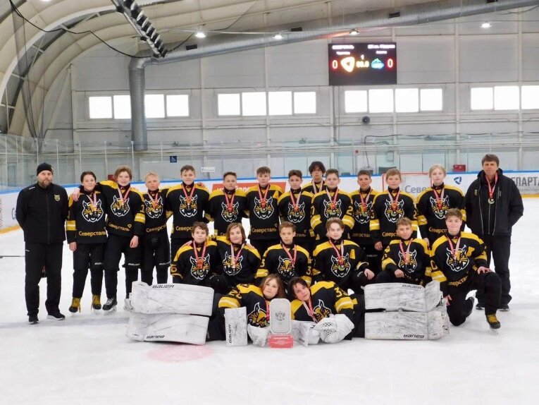 Фото: Юные хоккеисты «Северстали 2013» стали чемпионами Северо-Запада
