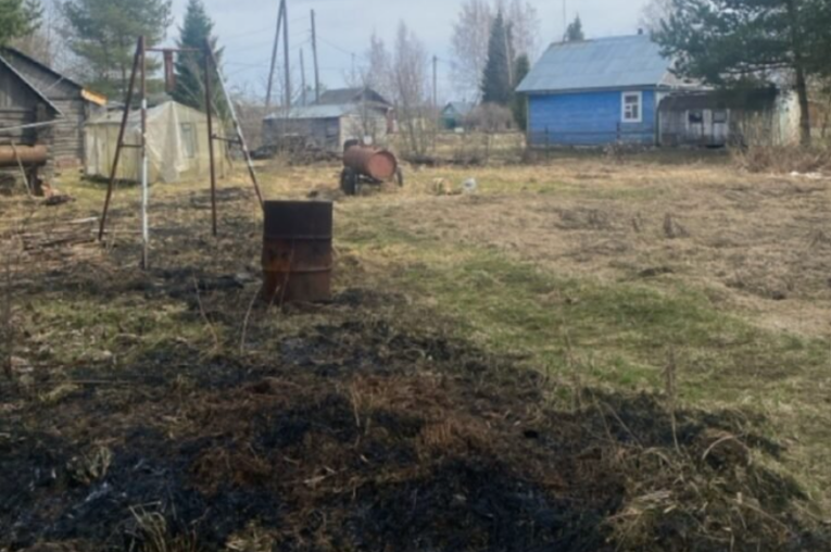 Фото: Сжигание мусора в бочке привело к гибели 68-летнего жителя Шексны