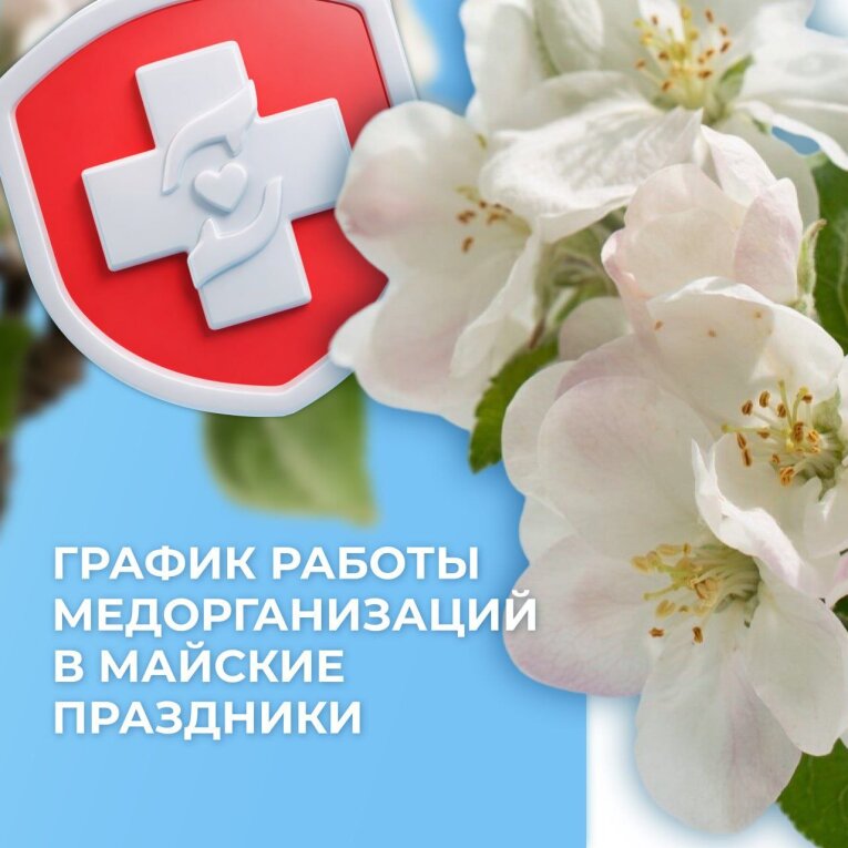 Фото: Минздрав Вологодской области опубликовал график работы медучреждений в майские праздники