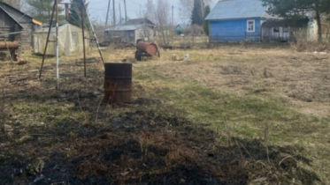 Фото: Сжигание мусора в бочке привело к гибели 68-летнего жителя Шексны