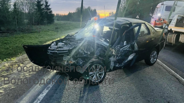 Фото: В Череповецком округе пьяный водитель устроил ДТП