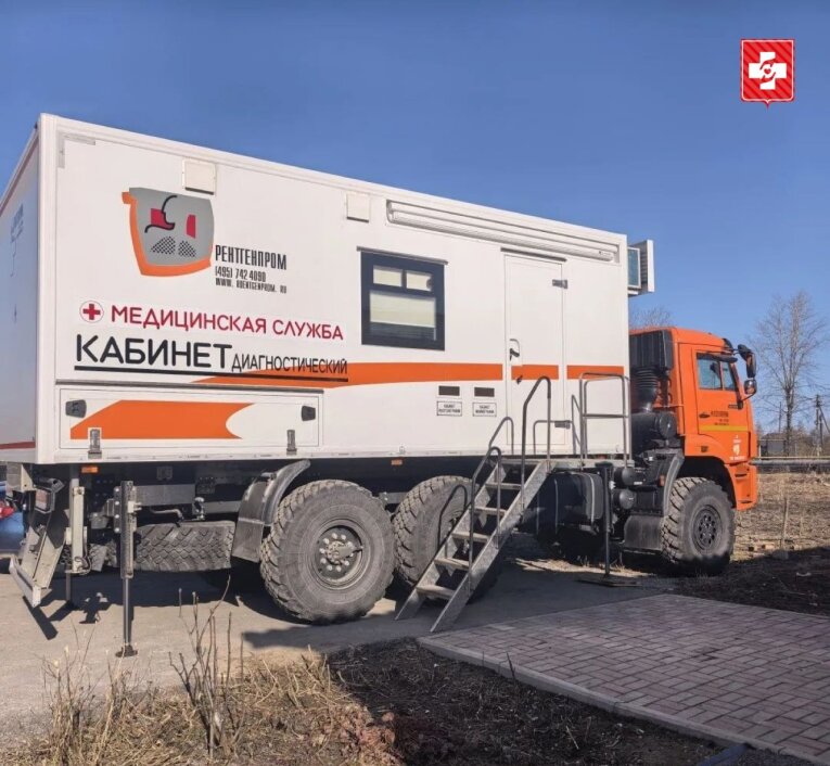 Фото: Передвижной медкомплекс совершил 37 выездов по Череповецкому округу с начала года
