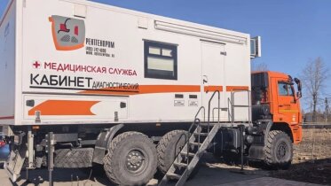 Фото: Передвижной медкомплекс совершил 37 выездов по Череповецкому округу с начала года