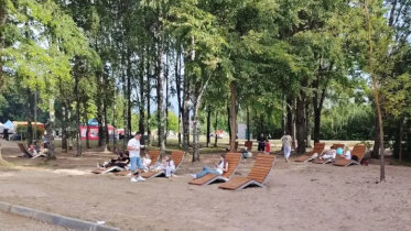 Фото: Первый этап благоустройства прибрежной зоны завершён в Шексне 