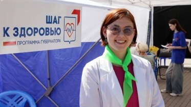 Фото: «Городки здоровья» в Вологде и Череповце: более 4 000 жителей уже прошли экспресс‑обследование»