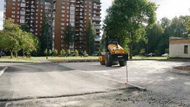 Фото: В Череповце приводят в порядок подъездные пути к образовательным учреждениям