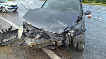 Фото: Женщина и 4‑летняя девочка пострадали в ДТП под Шексной