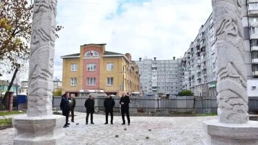 Фото: Китайский сквер в Череповце откроют к Дню народного единства